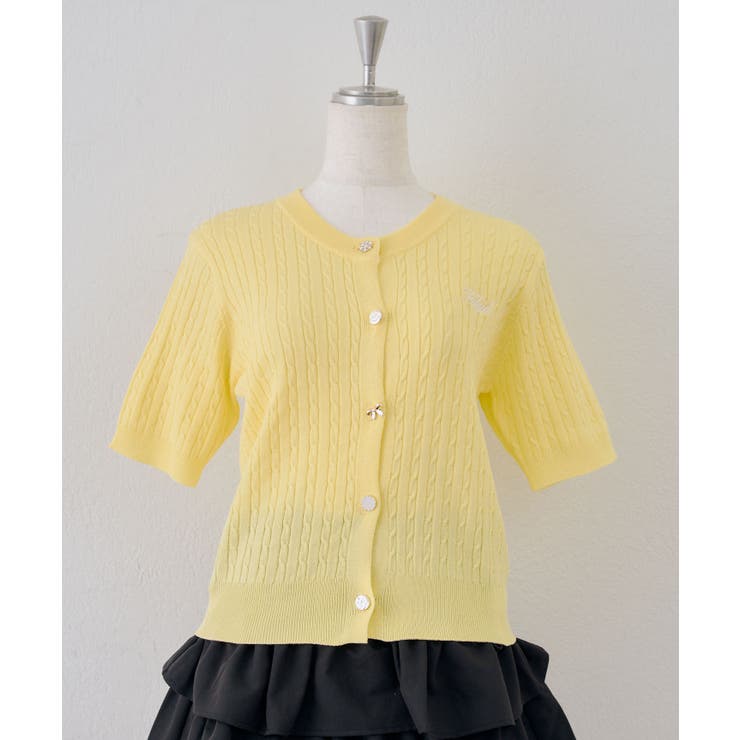 アソート釦ケーブルカーディガン | NICE CLAUP / OLIVE des OLIVE　OUTLET | 詳細画像39 