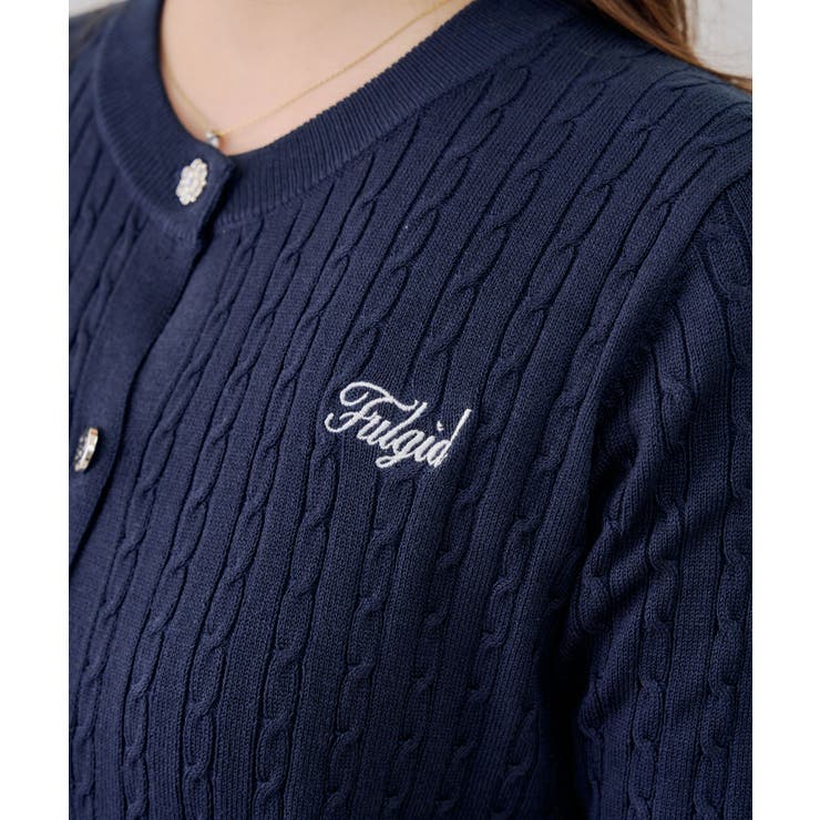 アソート釦ケーブルカーディガン | NICE CLAUP / OLIVE des OLIVE　OUTLET | 詳細画像45 