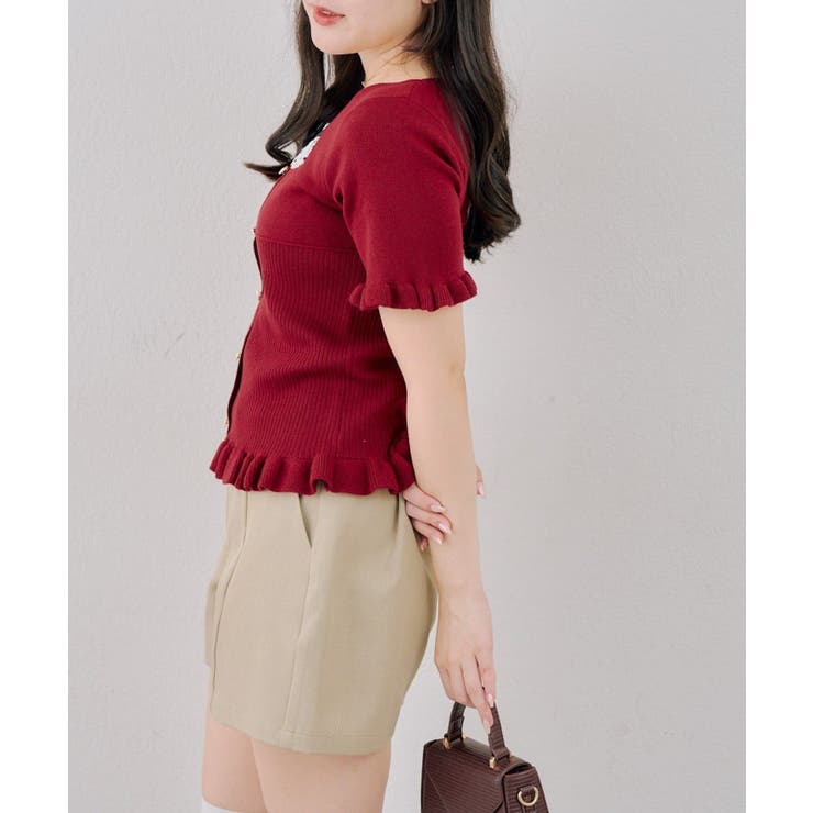 ドッキングフリルプルオーバー | NICE CLAUP / OLIVE des OLIVE　OUTLET | 詳細画像24 