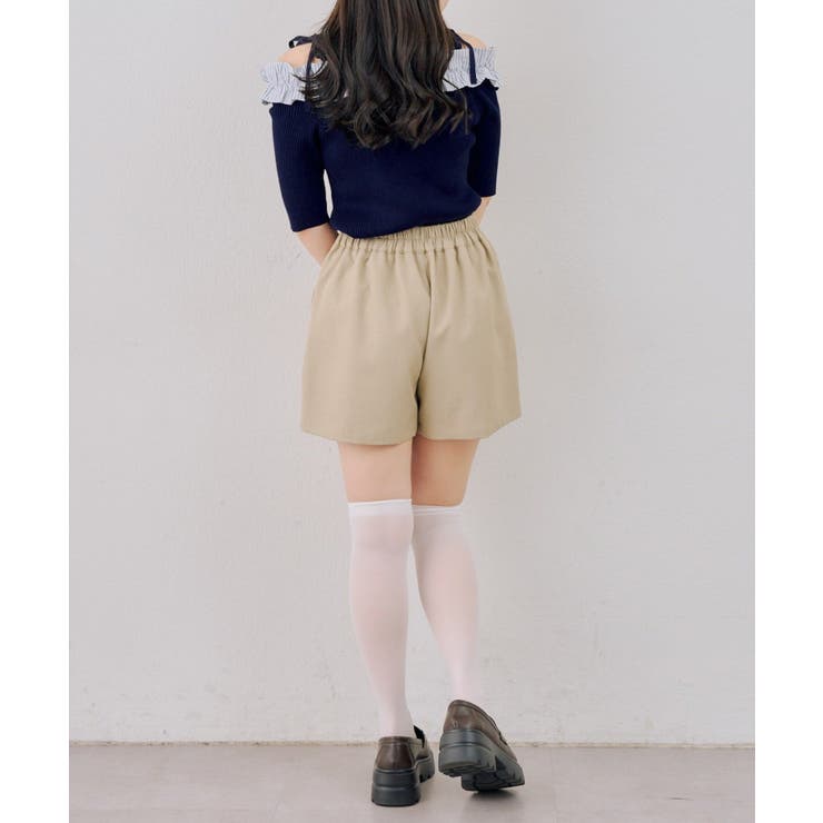 オフショルフリルニットプルオーバー | NICE CLAUP / OLIVE des OLIVE　OUTLET | 詳細画像20 