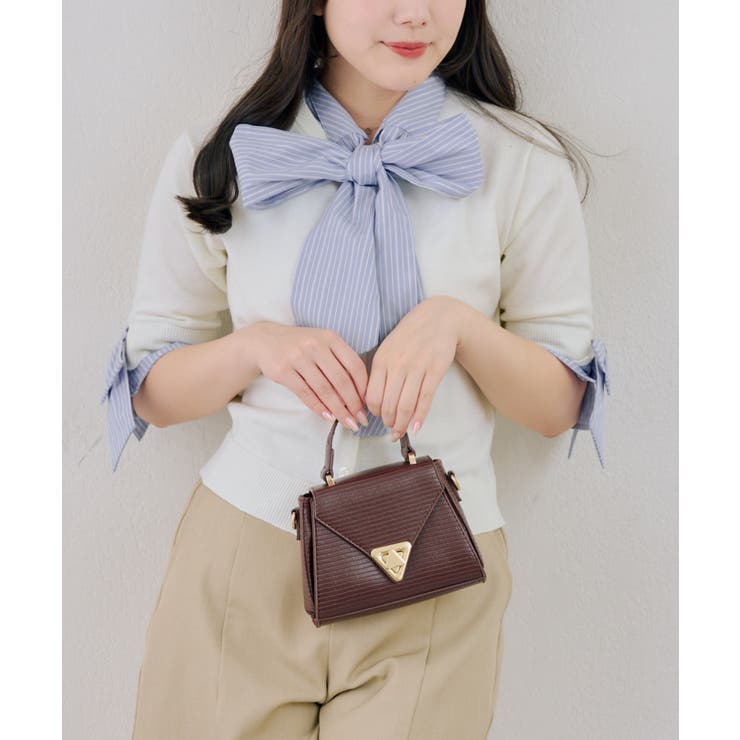 ドッキングボウタイプルオーバー | NICE CLAUP / OLIVE des OLIVE　OUTLET | 詳細画像6 