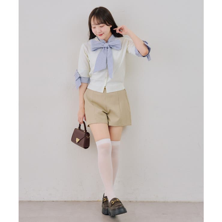 ドッキングボウタイプルオーバー | NICE CLAUP / OLIVE des OLIVE　OUTLET | 詳細画像8 
