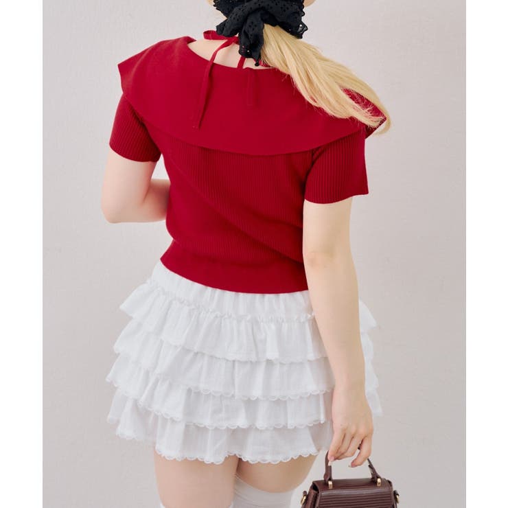 ダブルジップビッグ衿カーディガン | NICE CLAUP / OLIVE des OLIVE　OUTLET | 詳細画像14 