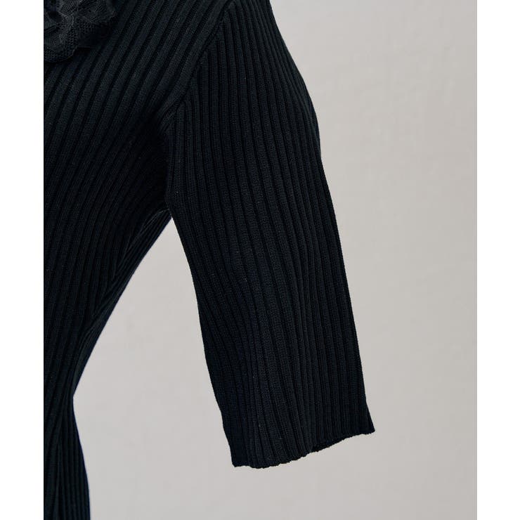レース付カーディガン | NICE CLAUP / OLIVE des OLIVE　OUTLET | 詳細画像14 