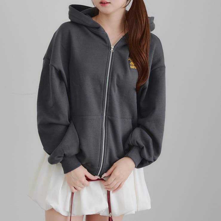 うさぎジップアップパーカー | RMAF　NICE CLAUP / OLIVE des OLIVE | 詳細画像21 