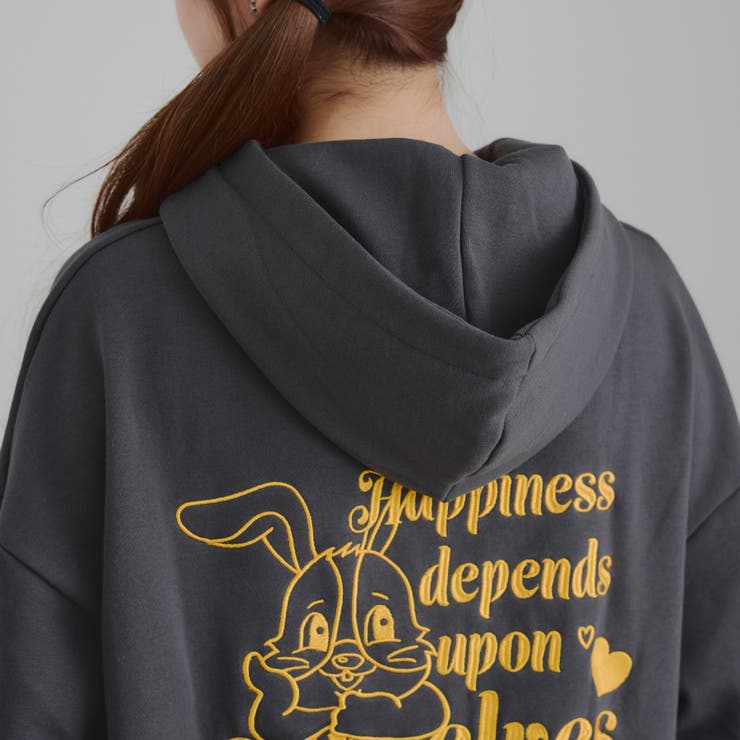 うさぎジップアップパーカー | RMAF　NICE CLAUP / OLIVE des OLIVE | 詳細画像31 