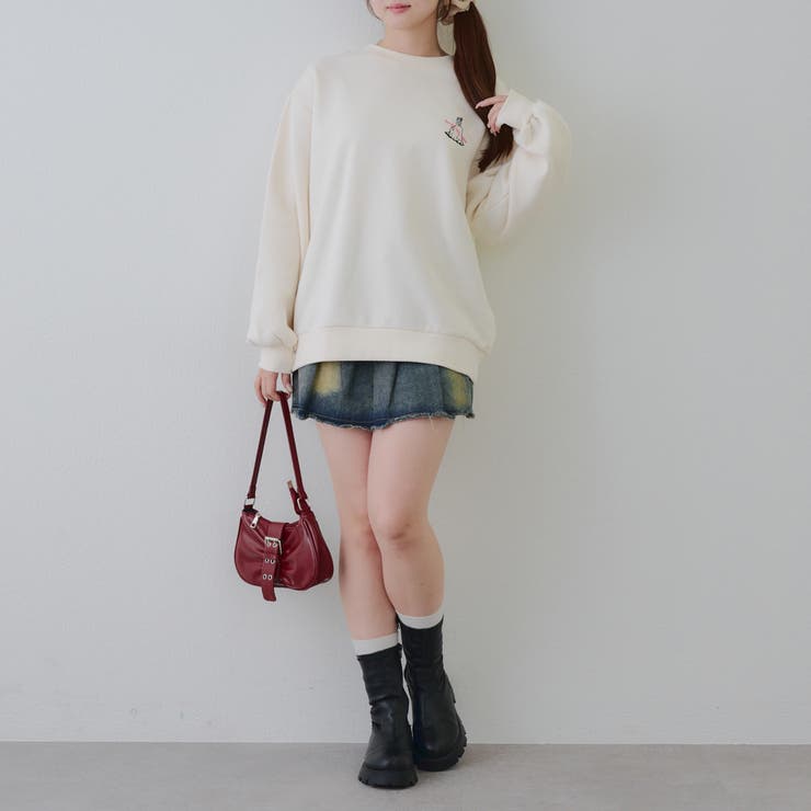 裏起毛 オバケスウェットプルオーバー | RMAF　NICE CLAUP / OLIVE des OLIVE | 詳細画像6 