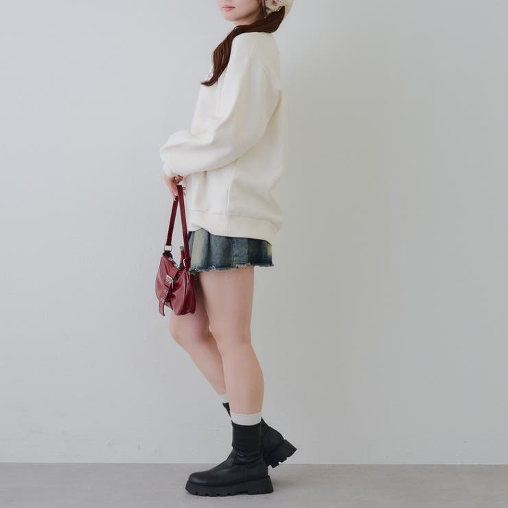 裏起毛 オバケスウェットプルオーバー | RMAF　NICE CLAUP / OLIVE des OLIVE | 詳細画像7 