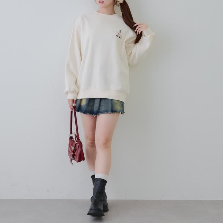 裏起毛 オバケスウェットプルオーバー | RMAF　NICE CLAUP / OLIVE des OLIVE | 詳細画像9 