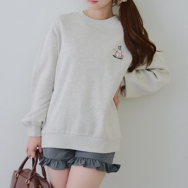 裏起毛 オバケスウェットプルオーバー | RMAF　NICE CLAUP / OLIVE des OLIVE | 詳細画像13 