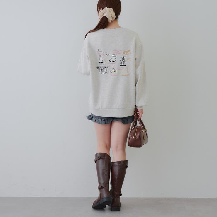 裏起毛 オバケスウェットプルオーバー | RMAF　NICE CLAUP / OLIVE des OLIVE | 詳細画像16 