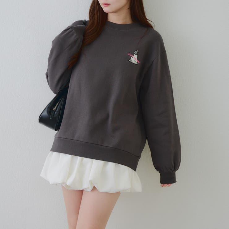 裏起毛 オバケスウェットプルオーバー | RMAF　NICE CLAUP / OLIVE des OLIVE | 詳細画像18 