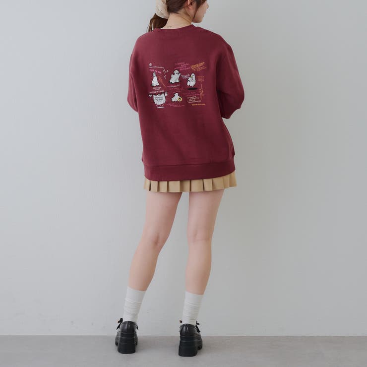 裏起毛 オバケスウェットプルオーバー | RMAF　NICE CLAUP / OLIVE des OLIVE | 詳細画像35 