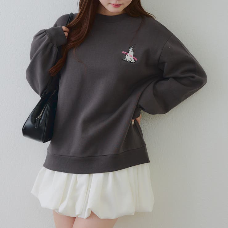 スミクロ | 裏起毛 オバケスウェットプルオーバー | RMAF　NICE CLAUP / OLIVE des OLIVE