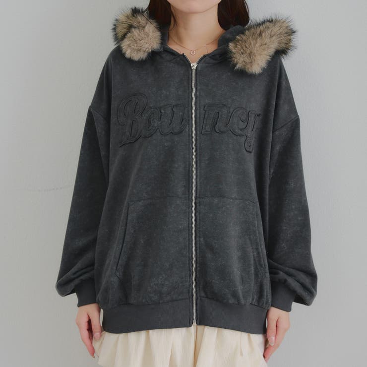 フードファー取外しジップパーカー | RMAF　NICE CLAUP / OLIVE des OLIVE | 詳細画像33 