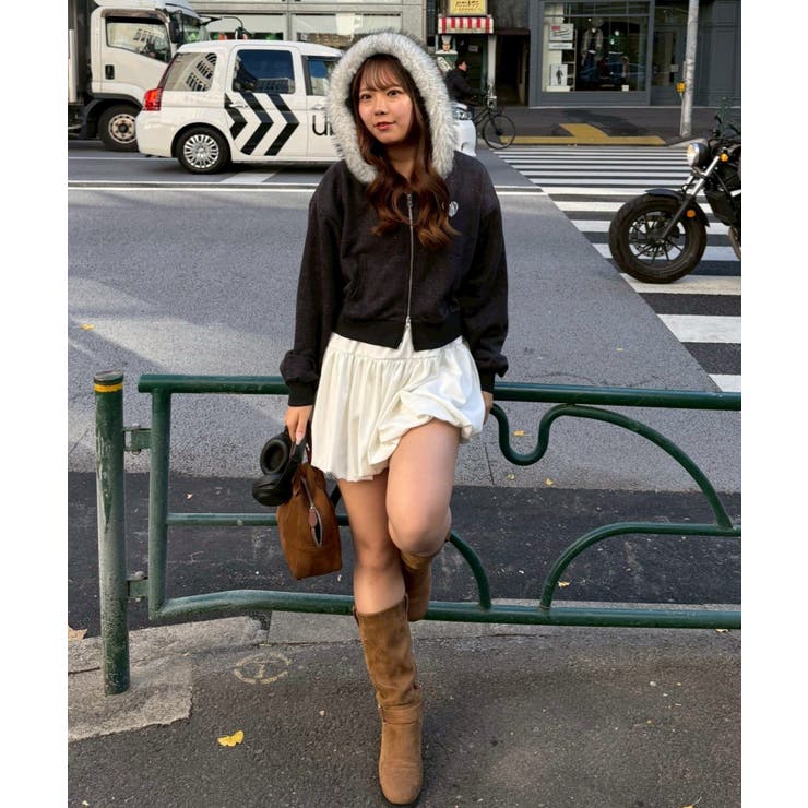 【セットアップ対応】ピグメント風ジップアップパーカー | RMAF　NICE CLAUP / OLIVE des OLIVE | 詳細画像7 