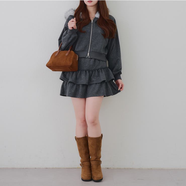 【セットアップ対応】ピグメント風ジップアップパーカー | RMAF　NICE CLAUP / OLIVE des OLIVE | 詳細画像21 