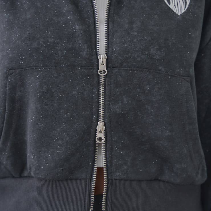 【セットアップ対応】ピグメント風ジップアップパーカー | RMAF　NICE CLAUP / OLIVE des OLIVE | 詳細画像35 