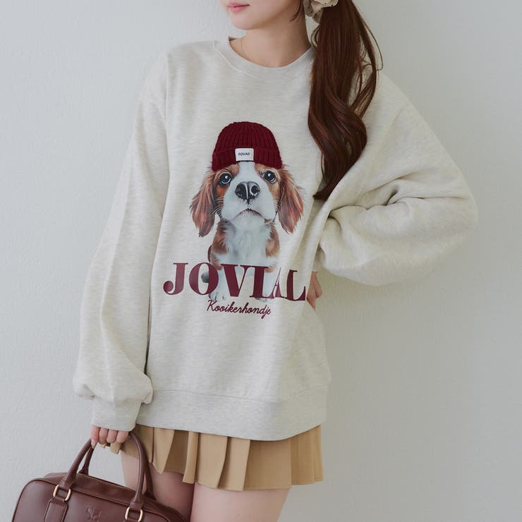 オートミール | ニット帽イヌプルオーバー | RMAF　NICE CLAUP / OLIVE des OLIVE