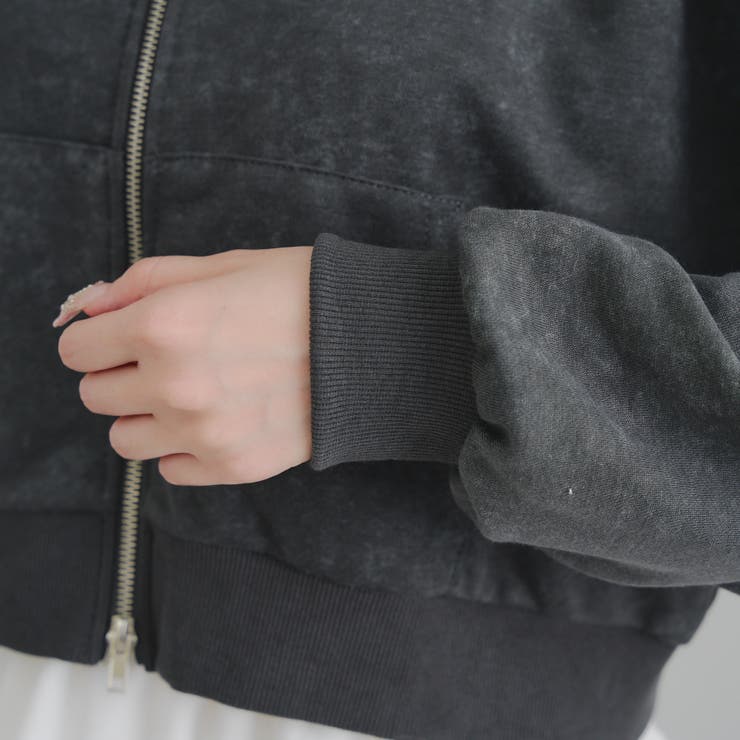 【セットアップ対応】ラインストーンロゴファー取外しパーカー | RMAF　NICE CLAUP / OLIVE des OLIVE | 詳細画像42 