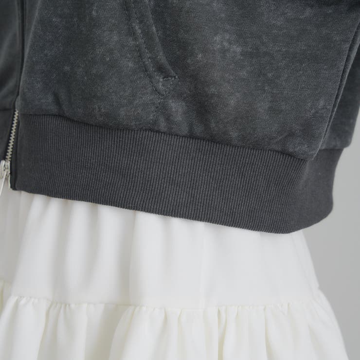 【セットアップ対応】ラインストーンロゴファー取外しパーカー | RMAF　NICE CLAUP / OLIVE des OLIVE | 詳細画像44 