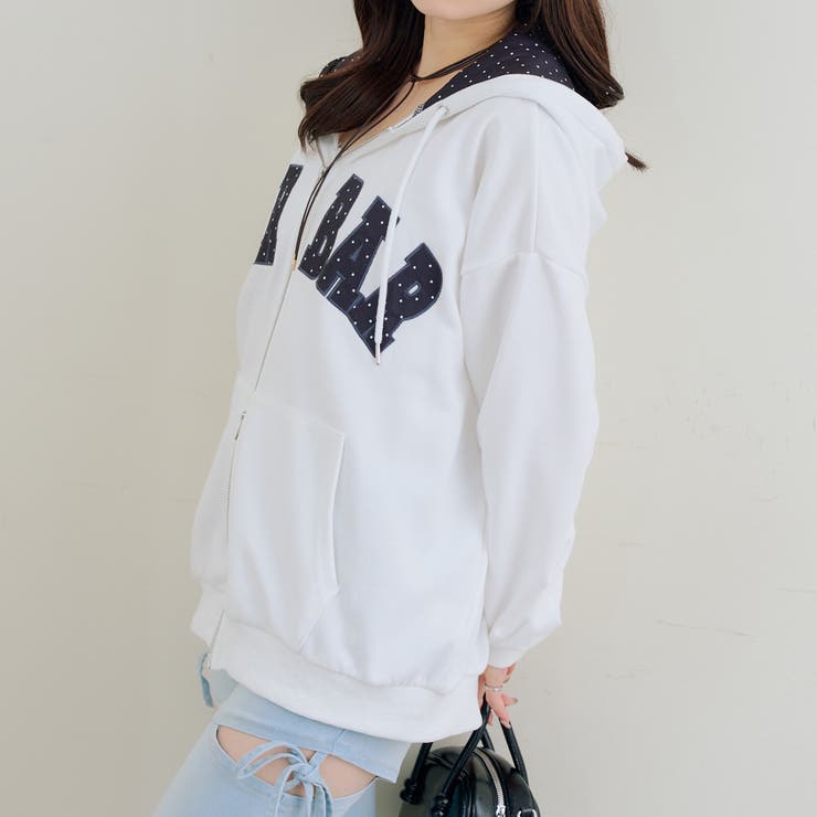 ビッグロゴジップパーカー | RMAF　NICE CLAUP / OLIVE des OLIVE | 詳細画像14 