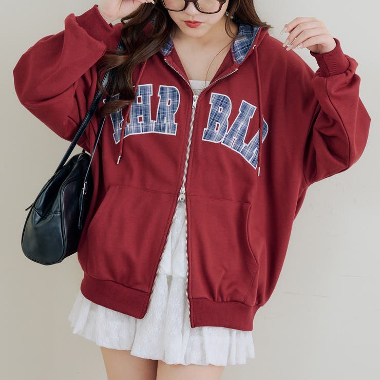 ビッグロゴジップパーカー | RMAF　NICE CLAUP / OLIVE des OLIVE | 詳細画像3 