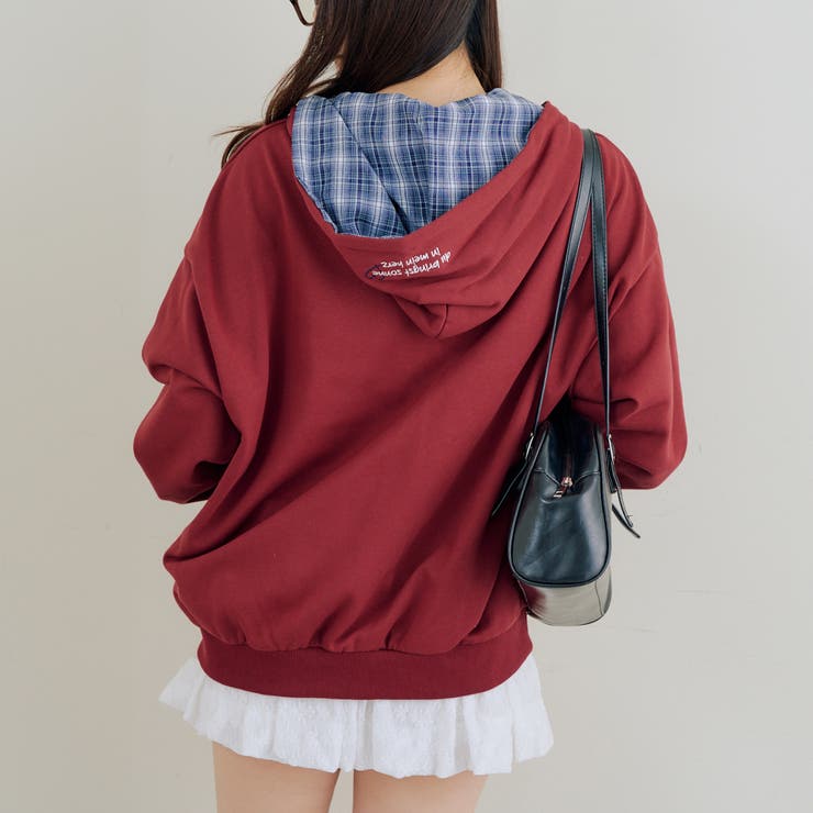 ビッグロゴジップパーカー | RMAF　NICE CLAUP / OLIVE des OLIVE | 詳細画像5 