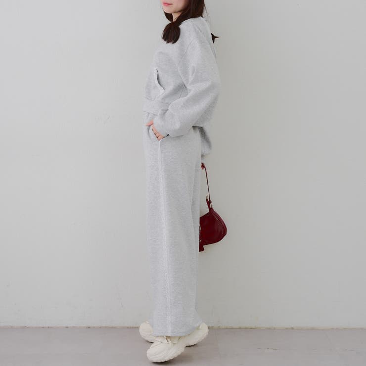 【セットアップ対応】丈の長さを選べる、レース使いジップアップパーカー | RMAF　NICE CLAUP / OLIVE des OLIVE | 詳細画像30 