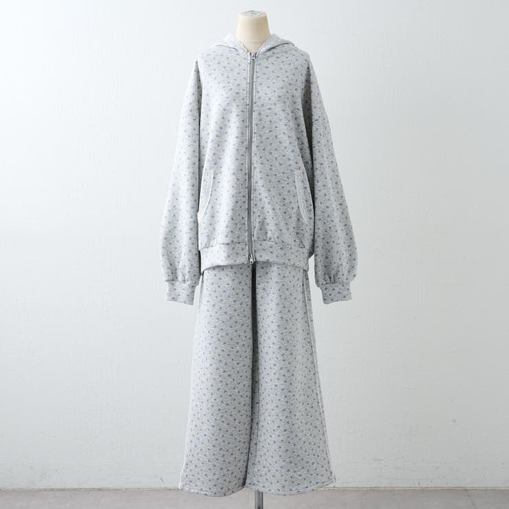 【セットアップ対応】丈の長さを選べる、レース使いジップアップパーカー | RMAF　NICE CLAUP / OLIVE des OLIVE | 詳細画像62 