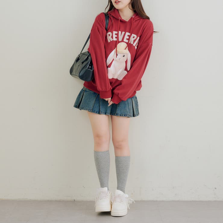 ニット帽ウサギパーカー | RMAF　NICE CLAUP / OLIVE des OLIVE | 詳細画像12 