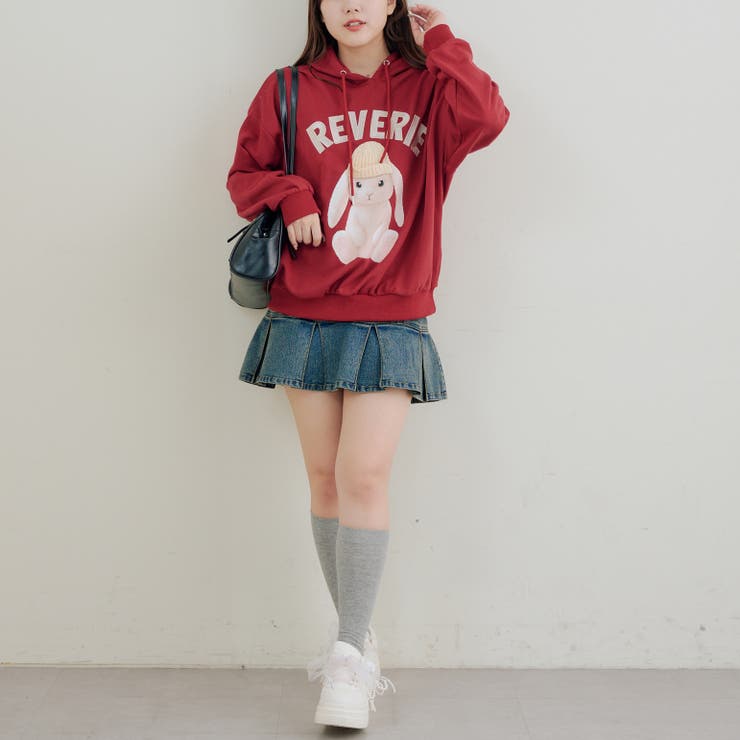 ニット帽ウサギパーカー | RMAF　NICE CLAUP / OLIVE des OLIVE | 詳細画像13 