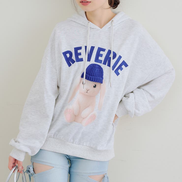 ニット帽ウサギパーカー | RMAF　NICE CLAUP / OLIVE des OLIVE | 詳細画像17 