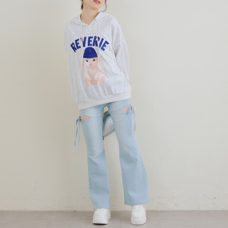 ニット帽ウサギパーカー | RMAF　NICE CLAUP / OLIVE des OLIVE | 詳細画像21 