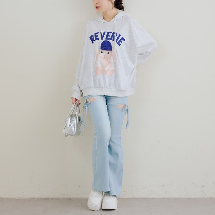 ニット帽ウサギパーカー | RMAF　NICE CLAUP / OLIVE des OLIVE | 詳細画像22 