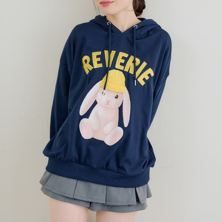 ニット帽ウサギパーカー | RMAF　NICE CLAUP / OLIVE des OLIVE | 詳細画像24 