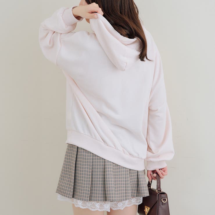 ニット帽ウサギパーカー | RMAF　NICE CLAUP / OLIVE des OLIVE | 詳細画像4 