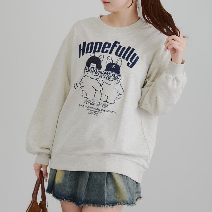 お願いウサギニット帽プルオーバー | RMAF　NICE CLAUP / OLIVE des OLIVE | 詳細画像8 