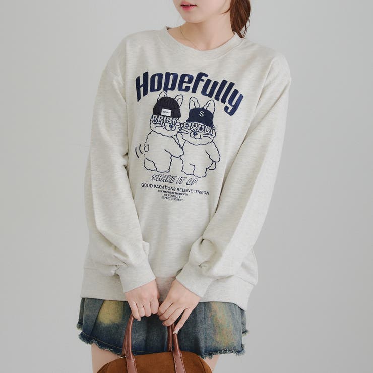 お願いウサギニット帽プルオーバー | RMAF　NICE CLAUP / OLIVE des OLIVE | 詳細画像9 