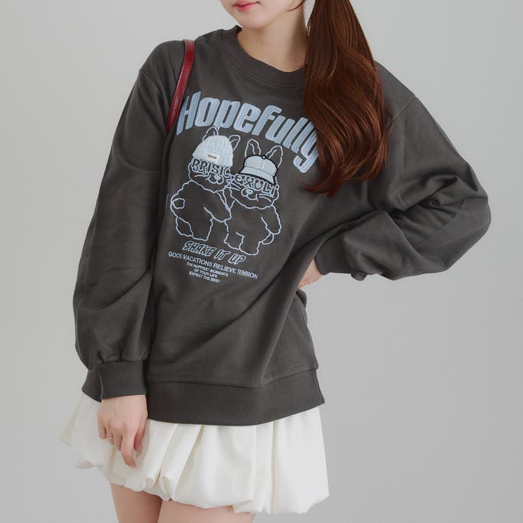 お願いウサギニット帽プルオーバー | RMAF　NICE CLAUP / OLIVE des OLIVE | 詳細画像15 