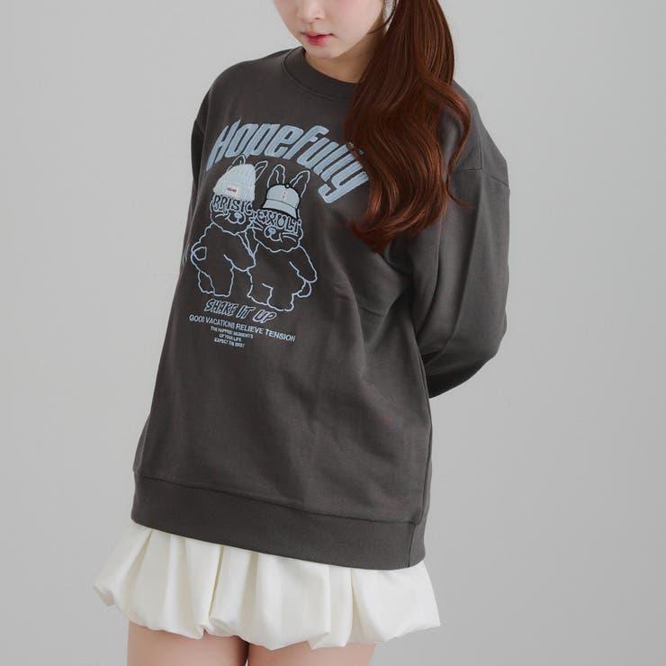 お願いウサギニット帽プルオーバー | RMAF　NICE CLAUP / OLIVE des OLIVE | 詳細画像17 