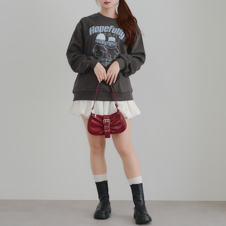 お願いウサギニット帽プルオーバー | RMAF　NICE CLAUP / OLIVE des OLIVE | 詳細画像19 