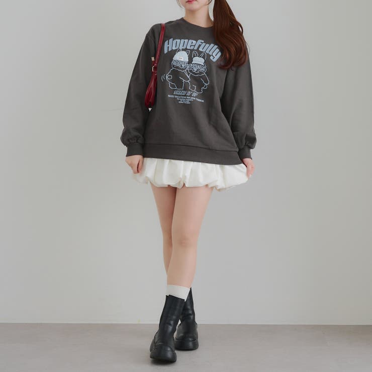 お願いウサギニット帽プルオーバー | RMAF　NICE CLAUP / OLIVE des OLIVE | 詳細画像20 