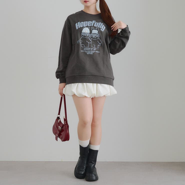 お願いウサギニット帽プルオーバー | RMAF　NICE CLAUP / OLIVE des OLIVE | 詳細画像22 