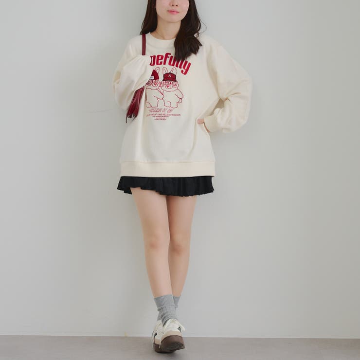 お願いウサギニット帽プルオーバー | RMAF　NICE CLAUP / OLIVE des OLIVE | 詳細画像4 