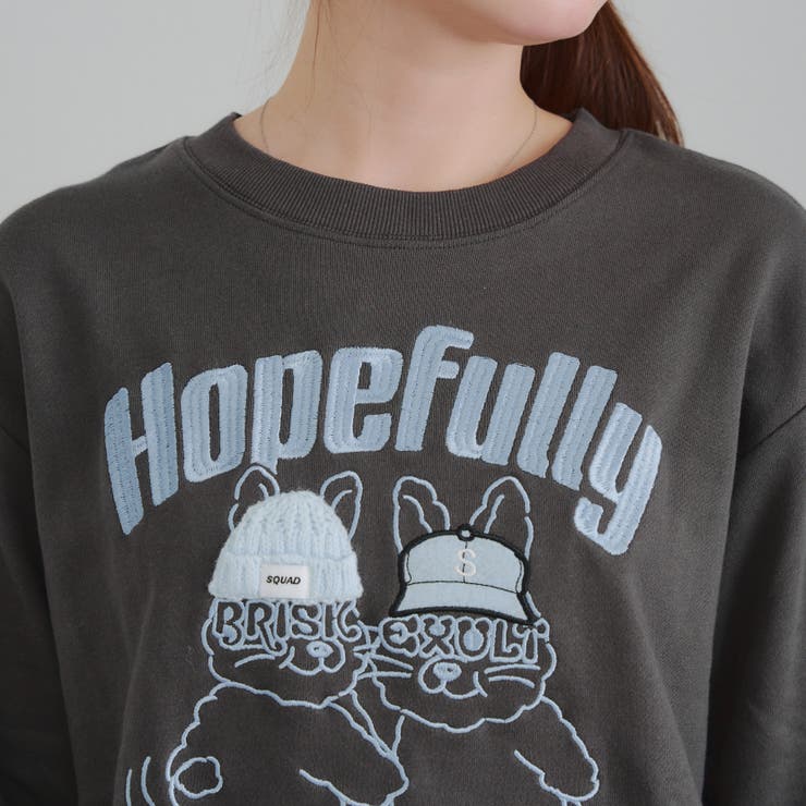 お願いウサギニット帽プルオーバー | RMAF　NICE CLAUP / OLIVE des OLIVE | 詳細画像26 