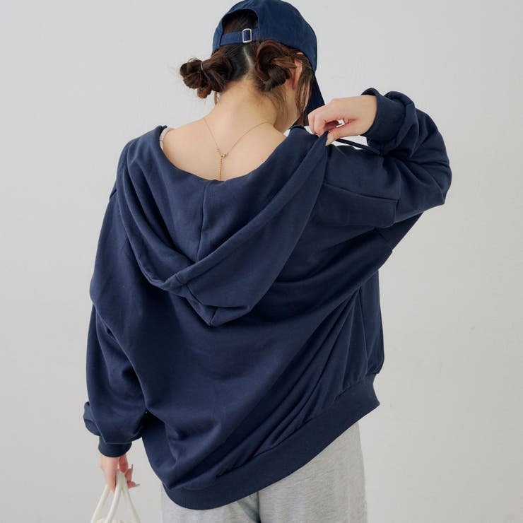 フードロゴジップパーカー | RMAF　NICE CLAUP / OLIVE des OLIVE | 詳細画像17 