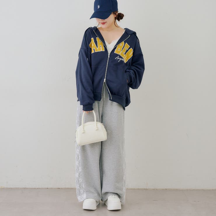 フードロゴジップパーカー | RMAF　NICE CLAUP / OLIVE des OLIVE | 詳細画像18 