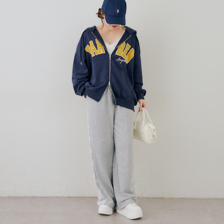 フードロゴジップパーカー | RMAF　NICE CLAUP / OLIVE des OLIVE | 詳細画像19 