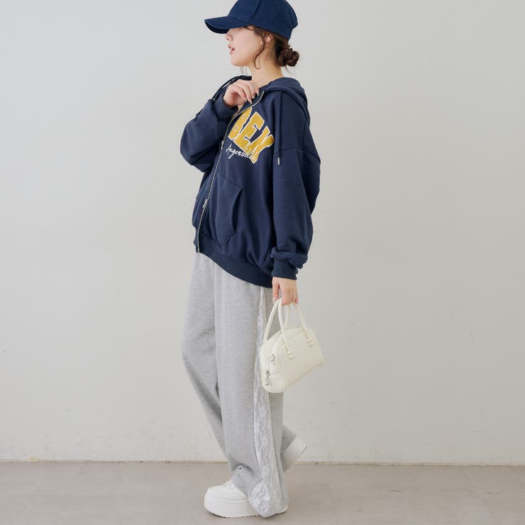 フードロゴジップパーカー | RMAF　NICE CLAUP / OLIVE des OLIVE | 詳細画像20 